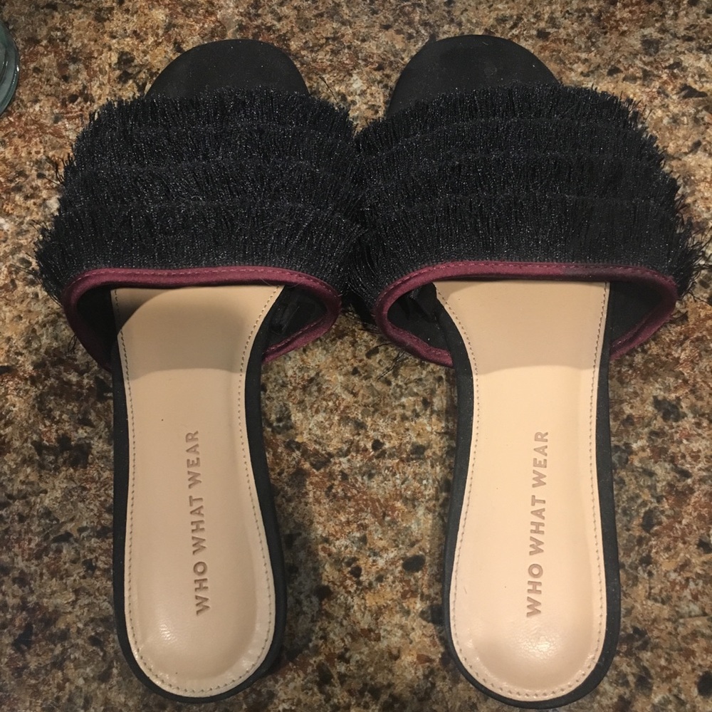 Open toe slides